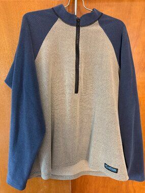 Melanzana Women's XL fleece 1/2 zip pullover